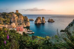 Sicily coastline yoga retreat
