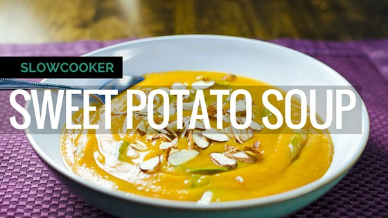 Slow Cooker Sweet Potato Soup