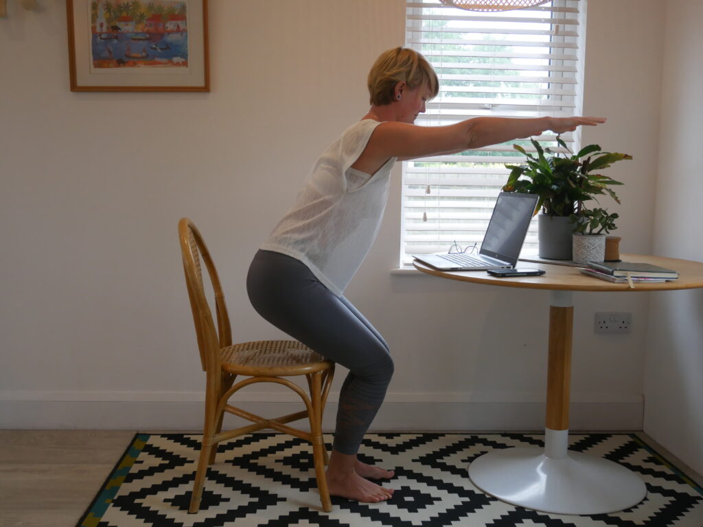 yoga poses for office workers