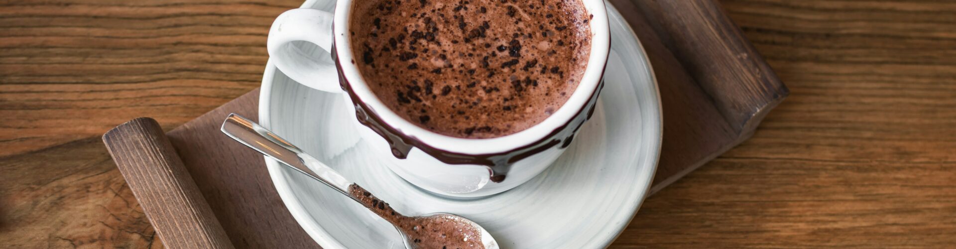 vegan tahini hot chocolate recipe