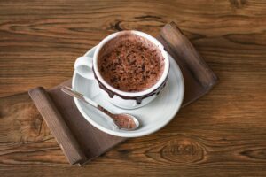 vegan tahini hot chocolate recipe