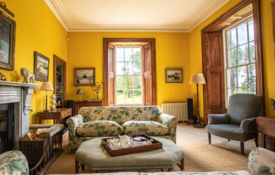 Sunny Sitting Room at Tresillian House
