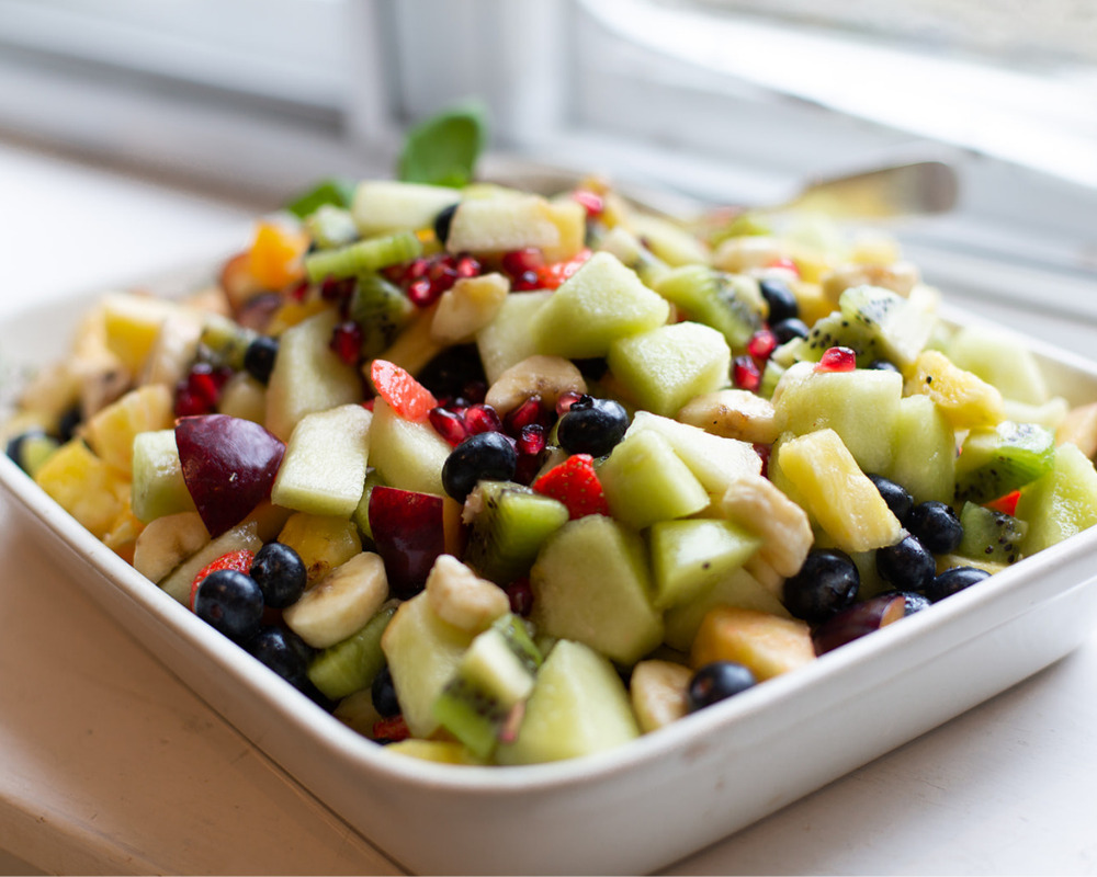 fruit salad devon yoga retreat