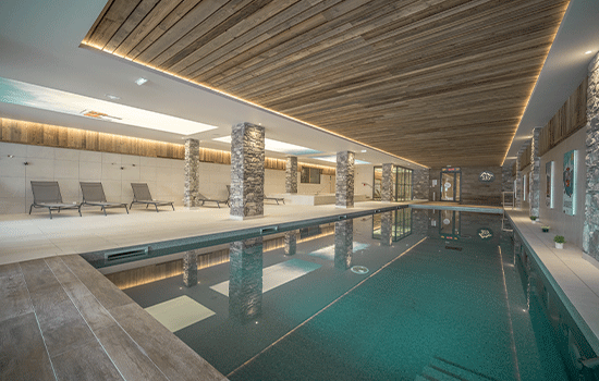 french alps hiking yoga holiday indoor swimming pool