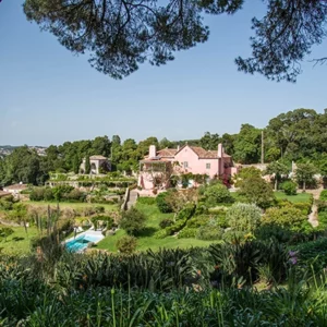 pink quinta in sintra portugal