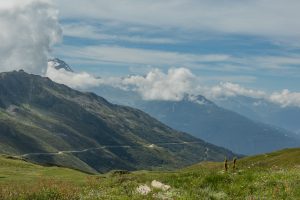French Alps in Summer