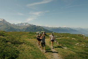 French Alps summer hiking